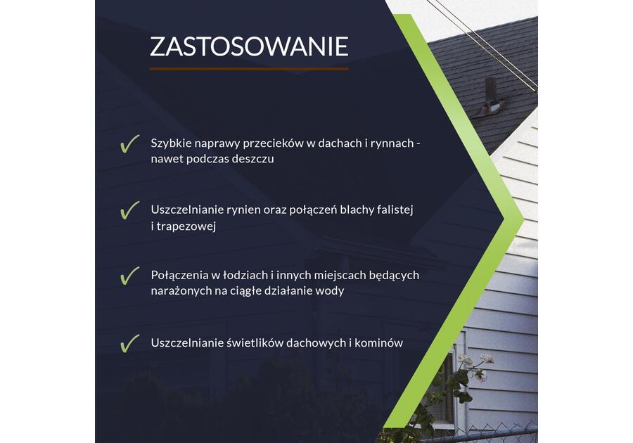 Uszczelniacz dekarski specjalistyczny brązowy 310 ml TYTAN PROFESSIONAL