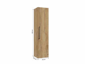 Słupek wiszący 32 cm dąb craft złoty DEFTRANS