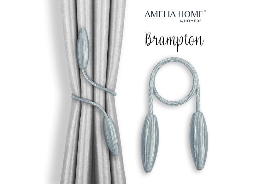 Zestaw upinaczy do zasłon Brampton2 szt. srebrny AMELIAHOME