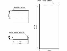 Zasłona Blackout Pleat różowy 140x245 cm AMELIAHOME