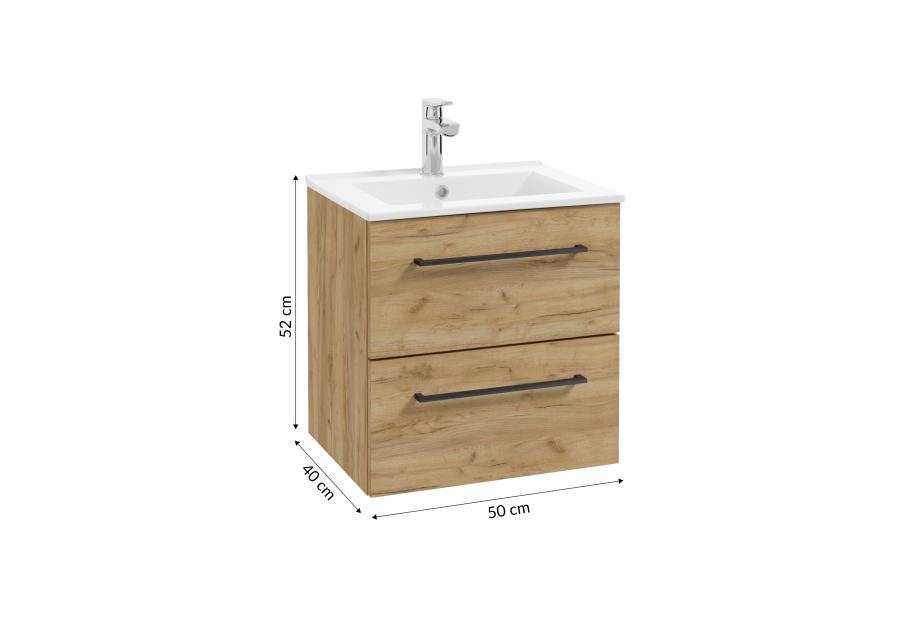 Zestaw szafka z umywalką Pinia 50 cm DEFTRANS