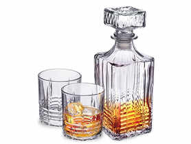 Zestaw do Whisky Muscat Karafka 900 ml + 4 szklanki 330 ml ALTOMDESIGN