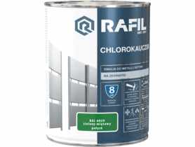 Emalia chlorokauczukowa zielony miętowy RAL6029 0,9 L RAFIL