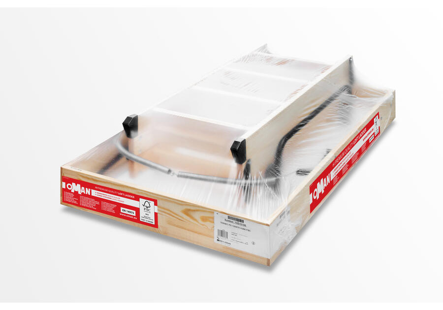 Schody strychowe Termo PS 130x70 cm OMAN