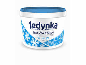 Farba do ścian i sufitów 3 L biała JEDYNKA