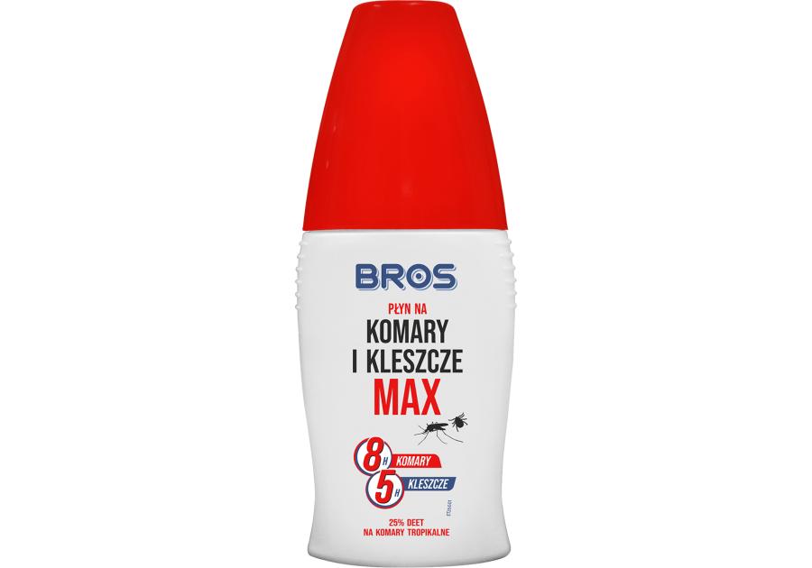 Płyn na komary i kleszcze max 50 ml BROS