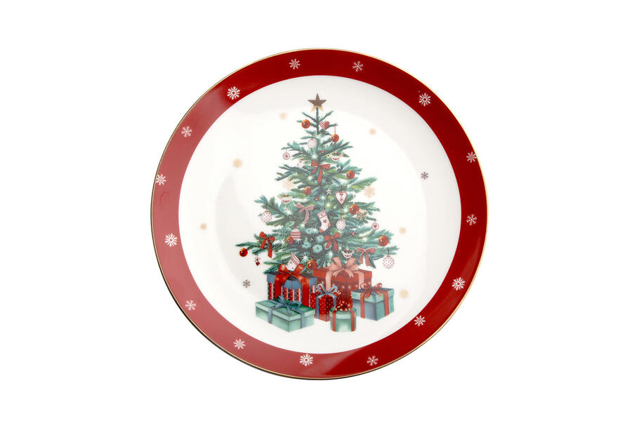 Talerz deserowy Christmas Tree 20 cm ALTOMDESIGN