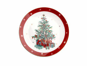 Talerz deserowy Christmas Tree 20 cm ALTOMDESIGN