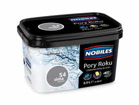 Farba lateksowa Pory Roku 2,5 L zima polarna NOBILES