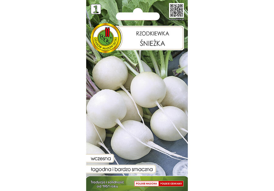 Rzodkiewka Śnieżka 5 g PNOS