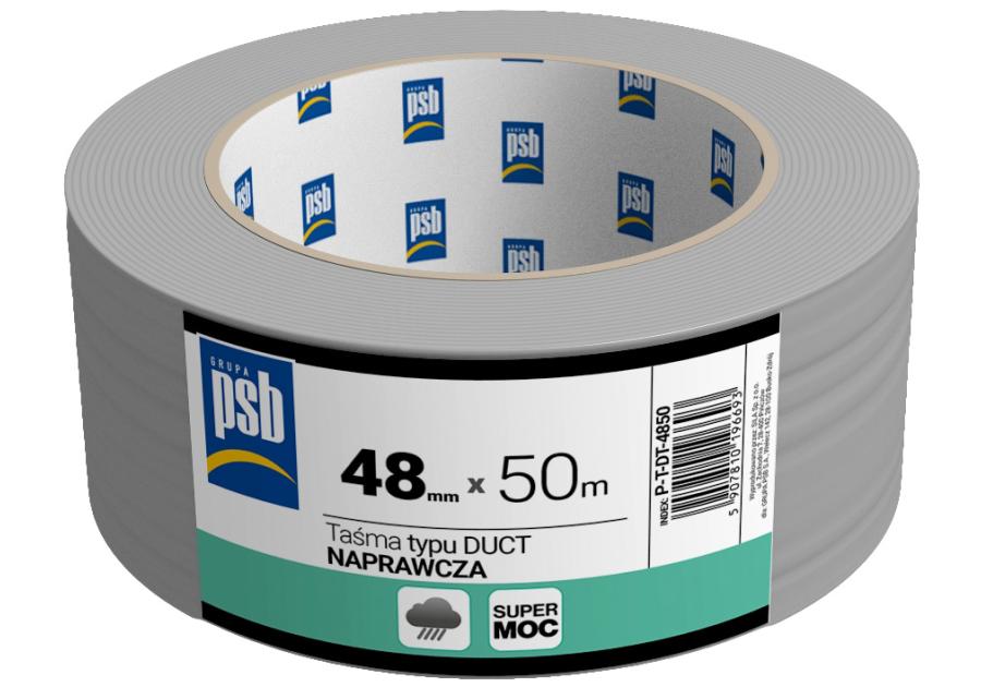 Taśma naprawcza typu Duct PSB 48 mm x 10 m SILA