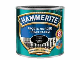 Farba do metalu 0,25 L czarny półmat HAMMERITE