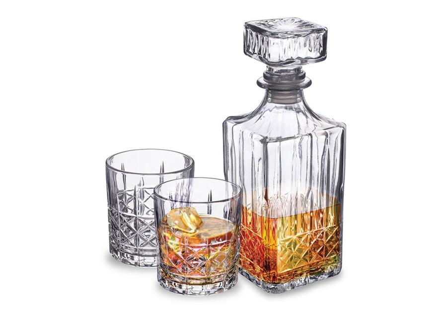 Zestaw do whisky Cascade karafka 900 ml + 4 szklanki 330 ml ALTOMDESIGN