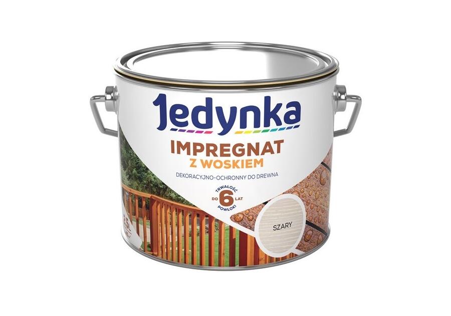 Impregnat do drewna z woskiem heban 2,5 L JEDYNKA
