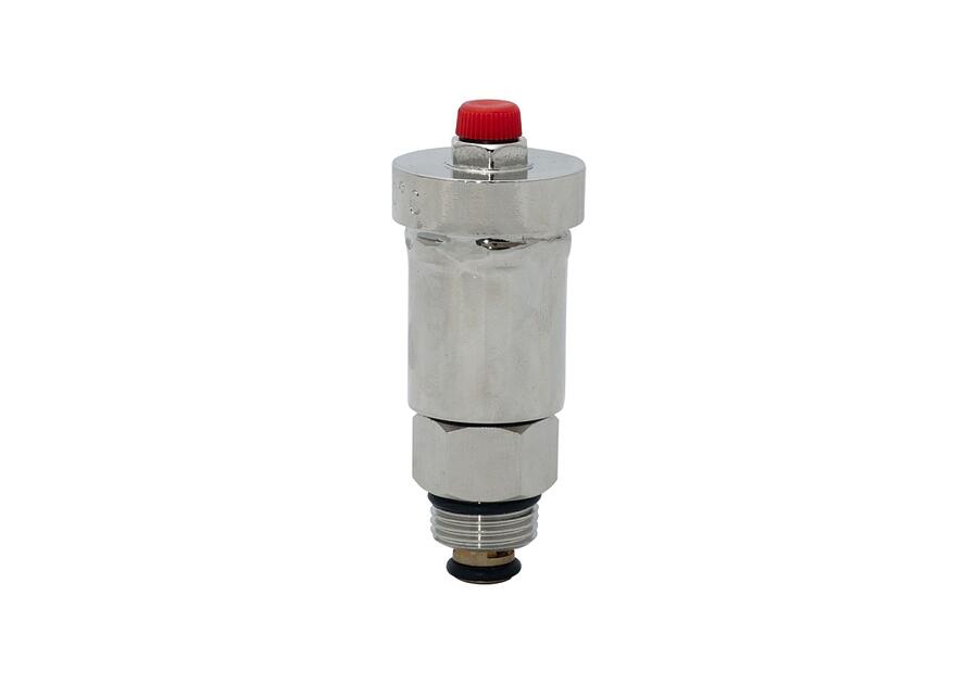 Odpowietrznik automatyczny 1/2 z zaworem stop chrom TYCNER