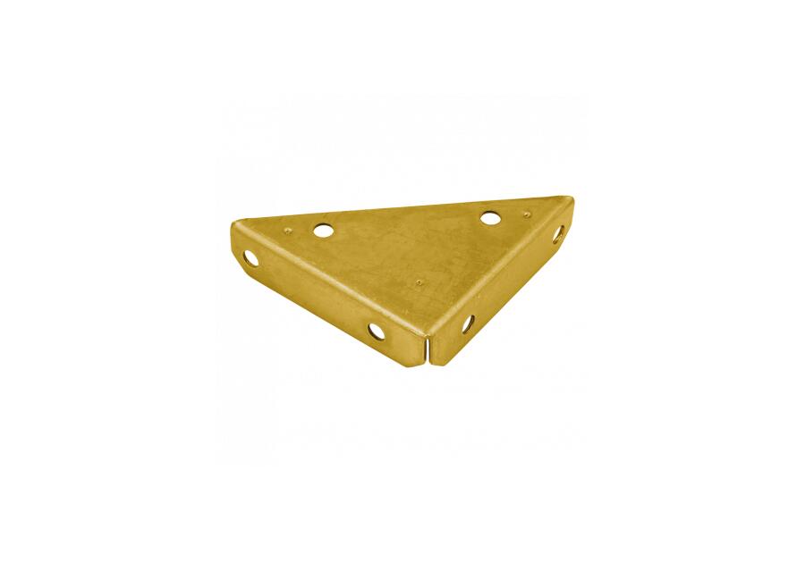 Narożnik skrzyniowy 100x100 mm żółty DMX