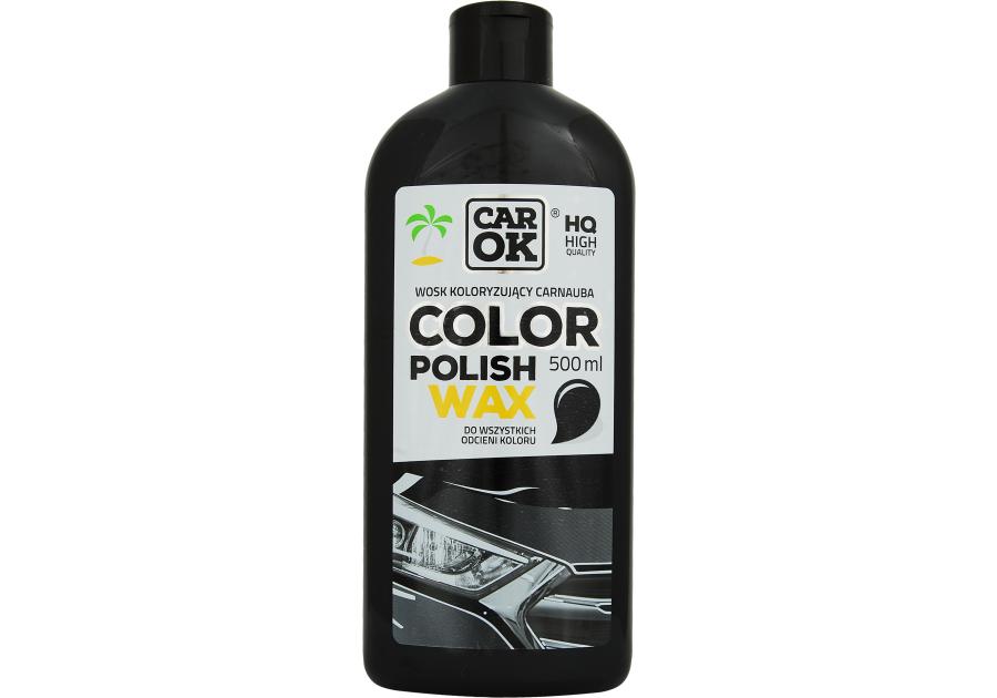 Wosk koloryzujący 500 ml czarny CAR OK