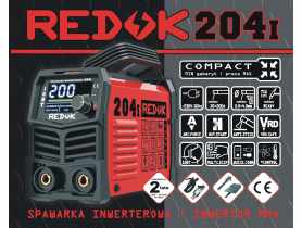 Spawarka inwerterowa 204i - MMA/TIG lift REDOK