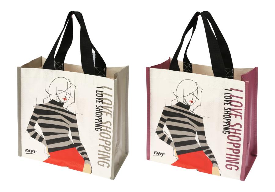 Torba zakupowa Love Shopping 27x15x26 cm RAVI