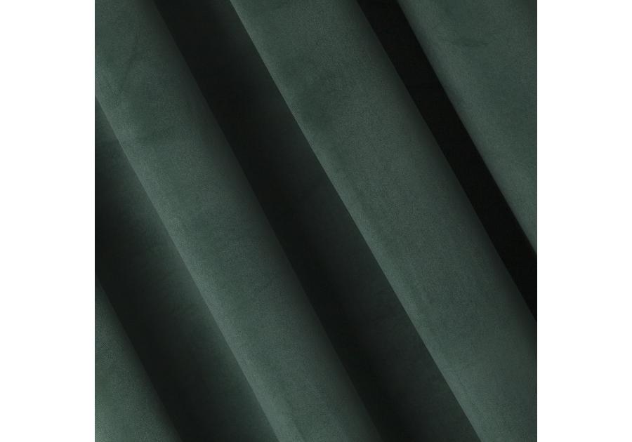 Zasłona velvet gładki pierre zielony 140x270 cm CHIC HOME