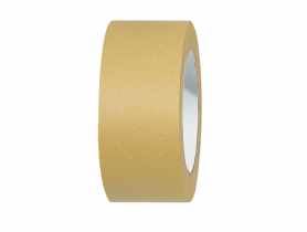 Taśma malarska 29 mm - 25 m płaska krepina NEUTRALNA