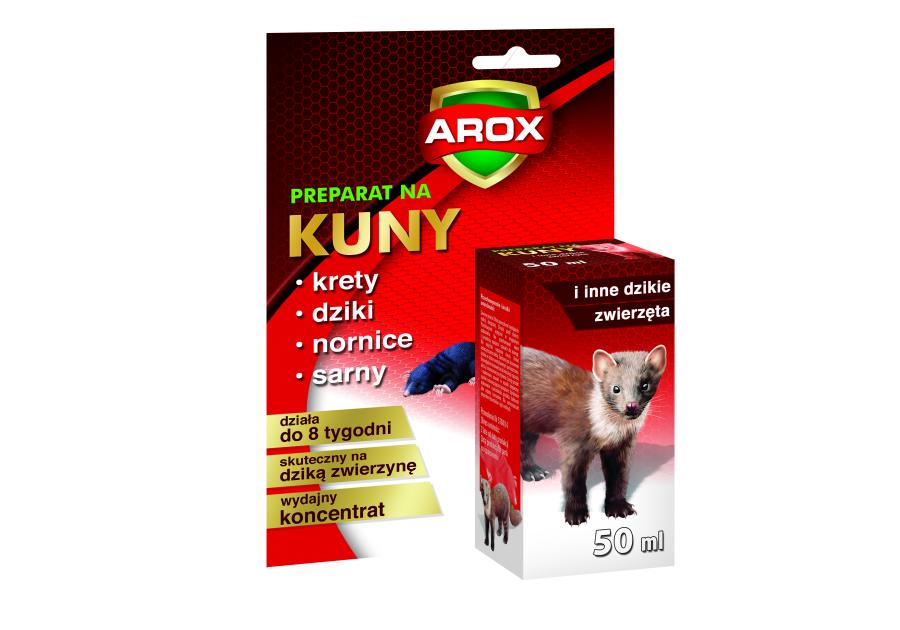 Płyn odstraszający kuny Arox 0,05 L AGRECOL