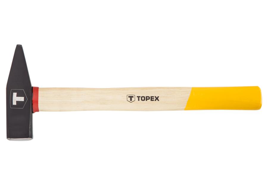 Młotek ślusarski 500 g, trzonek drewniany TOPEX