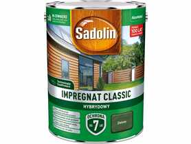 Impregnat ochronno-dekoracyjny hybrydowy Classic 4,5 L zielony SADOLIN
