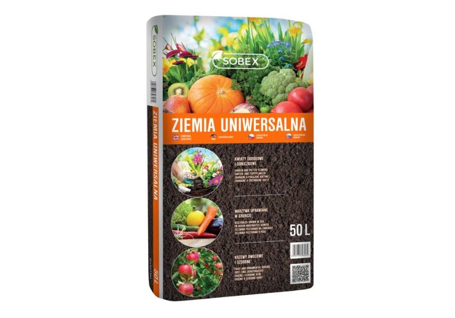 Ziemia ogrodowa uniwersalna 50 L SOBEX