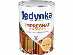 Impregnat do drewna z woskiem dąb bielony 0,9 L JEDYNKA