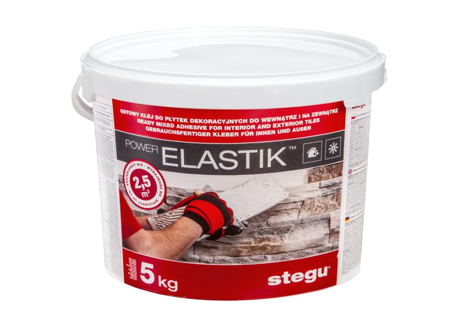 Klej do płytek dekoracyjnych Powerelastik 5 kg STEGU