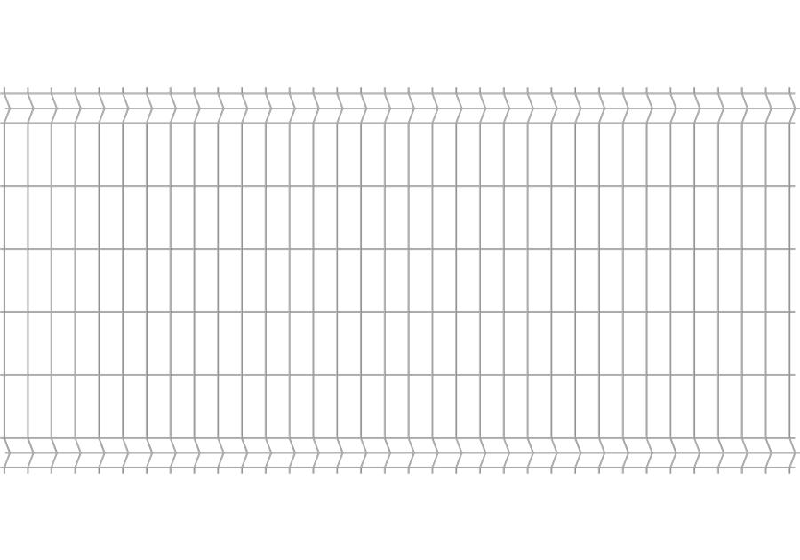 Panel ogodzeniowy 1,23x2,5 m ocynk 75x200 mm oczko POLBRAM