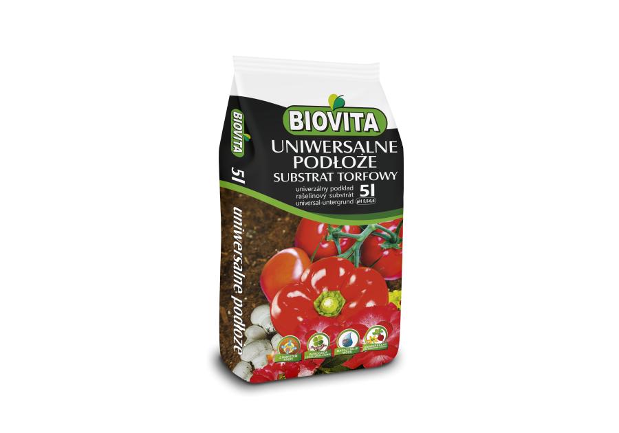 Uniwersalne podłoże substrat torfowy 5 L BIOVITA