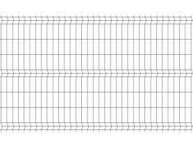 Panel ogrodzeniowy 1,52x2,5 m ocynk + ral7016 połysk 75x200 mm oczko POLBRAM
