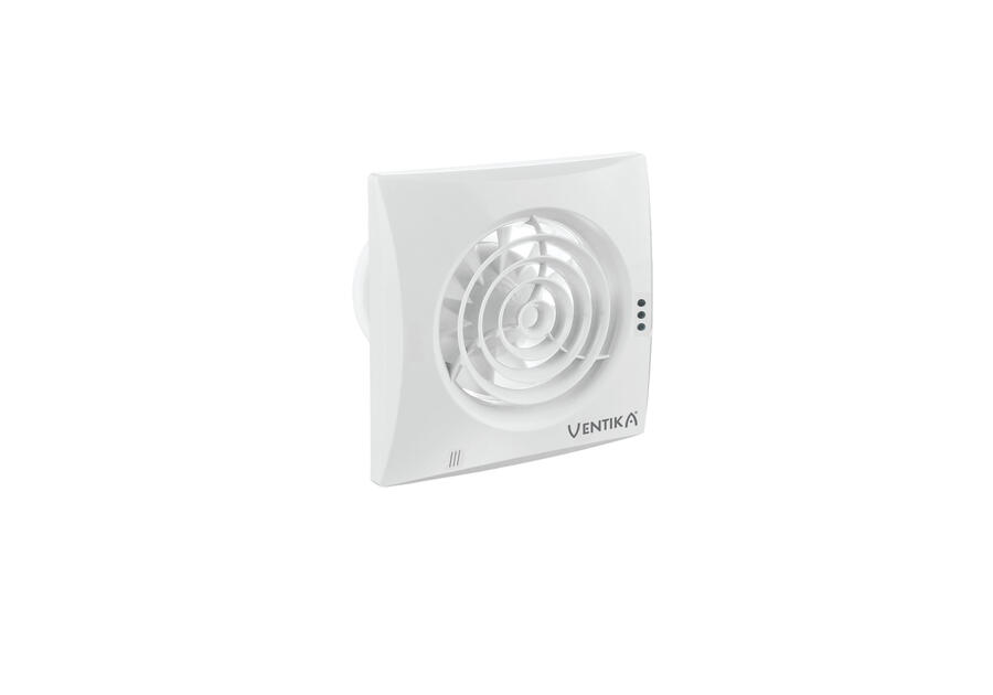 Wentylator osiowy Echo 100 mm standard biały z higrostatem VENTS