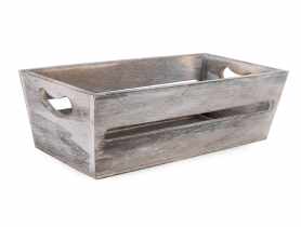 Skrzynka drewniana 24x12x7 cm mała podłużna TIN TOURS