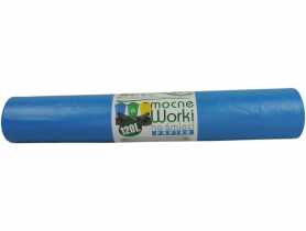 Worki na śmieci 120 L - 25 szt. niebieskie CLEAN MASTER