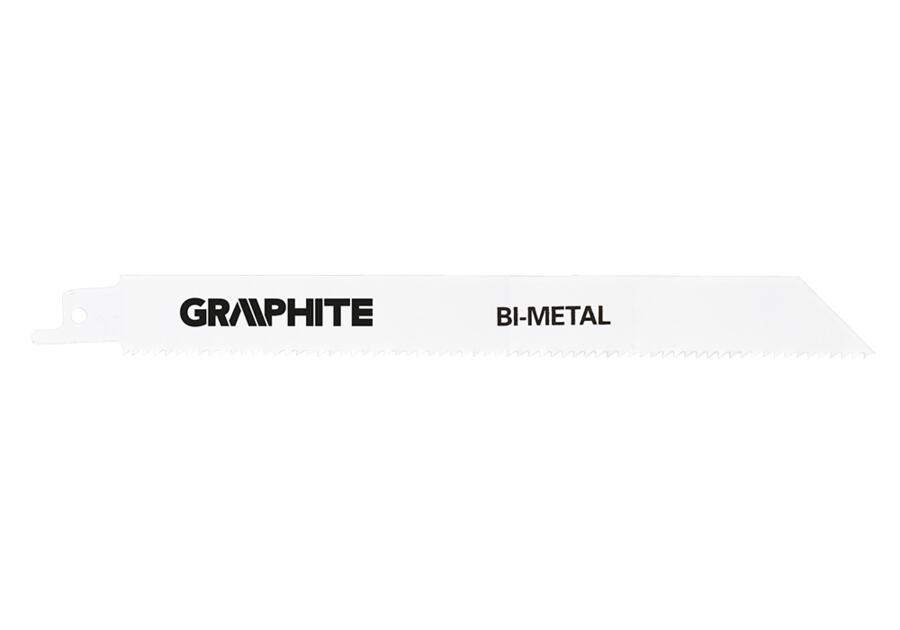 Brzeszczoty bagnetowe 225 x 20 x 0.9 mm, 6TPI, kpl. 2 szt. GRAPHITE