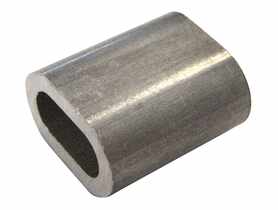 Zaciski aluminiowe zaciskane 5 mm HSI