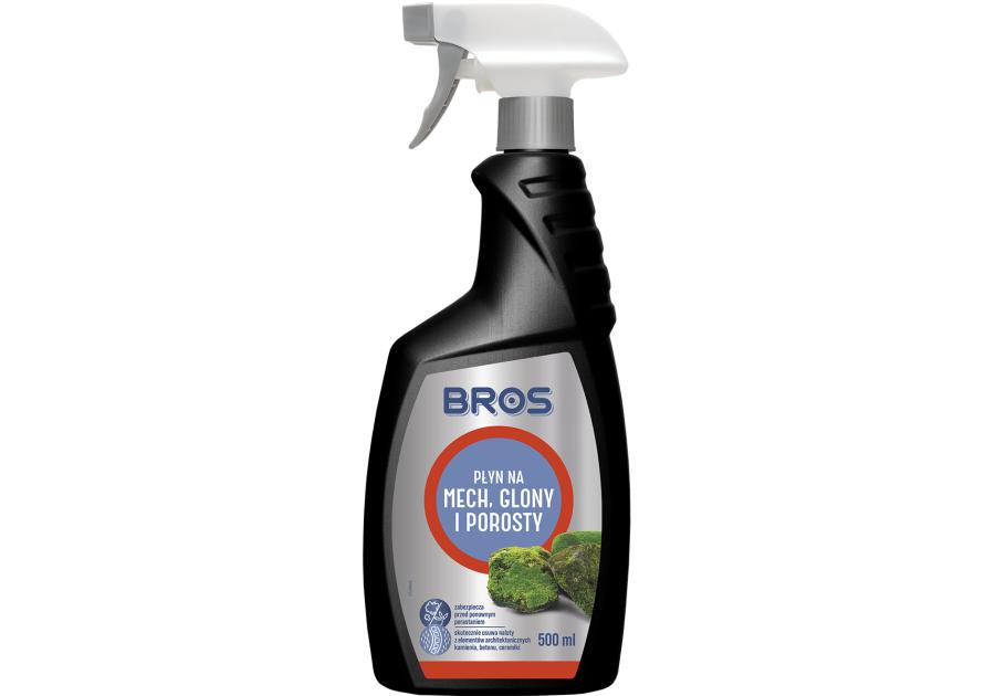 Płyn na mech, glony i porosty 500 ml BROS