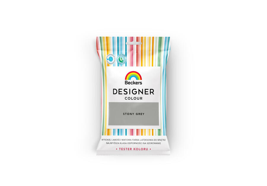 Tester farby Designer Colour stony grey 0,05 L BECKERS