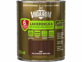 Lakierobejca do drewna palisander i. 0,75 L VIDARON