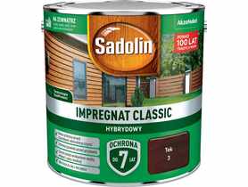 Impregnat ochronno-dekoracyjny hybrydowy Classic 2,5 L teak SADOLIN
