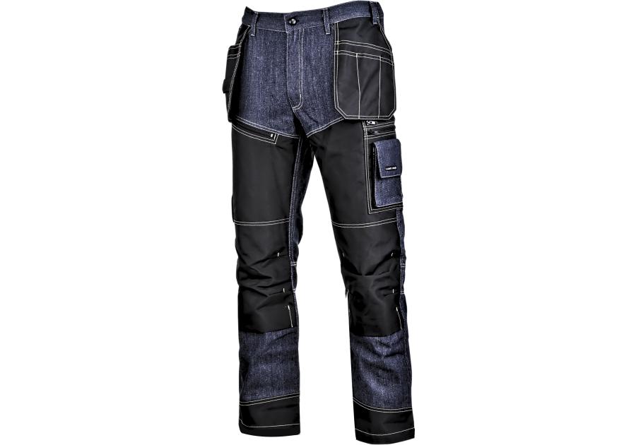 Spodnie jeansowe niebieskie ze wzmocnieniami, 2XL,CE,LAHTI PRO