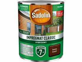 Impregnat ochronno-dekoracyjny hybrydowy Classic 0,75 L ciemny orzech SADOLIN