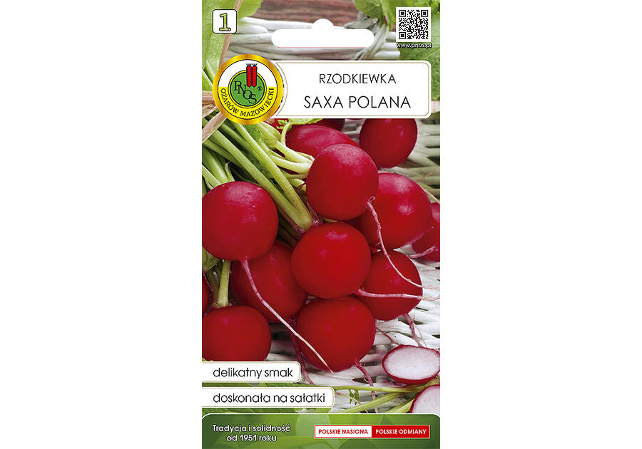 Rzodkiewka Saxa Polana 5 g PNOS