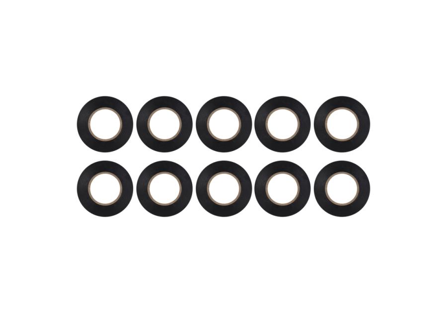 Taśma izolacyjna PVC 19 mm - 20 m czarna EMOS