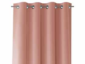 Zasłona Oxford Eyelets różowy 140x250 cm AMELIAHOME