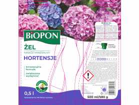 Żel nawóz mineralny do hortensji 0,5 L BIOPON
