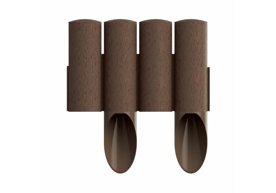 Palisada ogrodowa STANDARD 230 cm brązowa CELLFAST